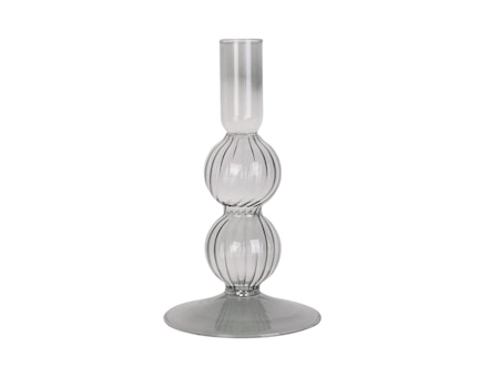 Swirl Bubbles Ljusstake Svart