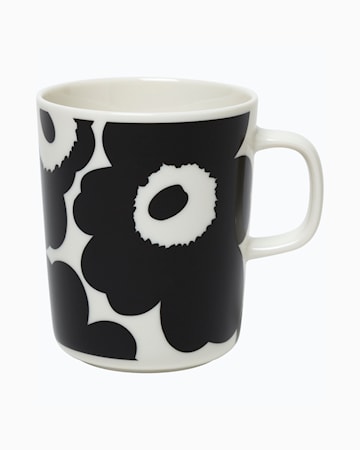 Oiva/Unikko Mugg 2,5 dl Svart-Vit