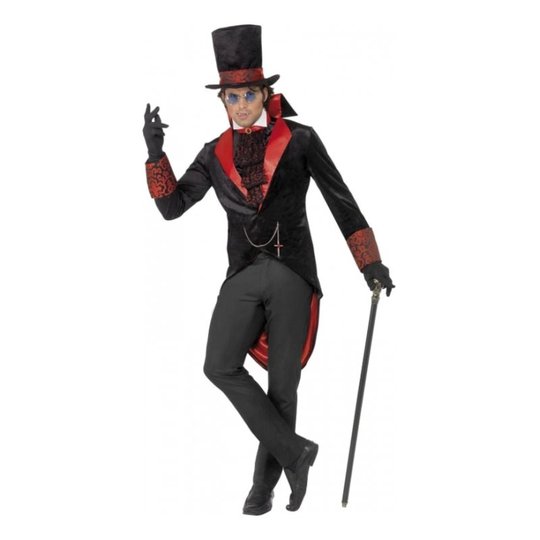 Dracula Halloween Maskeraddräkt - Medium