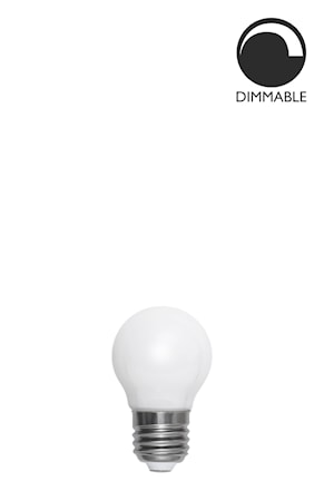 Ljuskälla E27 LED Filament Glob Opal 45 mm 4,5W