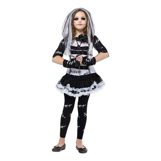 Frankensteins Brud Barn Maskeraddräkt - Small (4-6 år)
