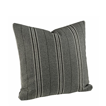 Weasly Stripe Kuddfodral 50x50 Svart