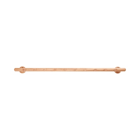 Knagerække m/10 knager, egetræ, FSC, natur
