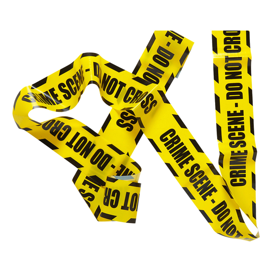 Avspärrningsband Crime Scene