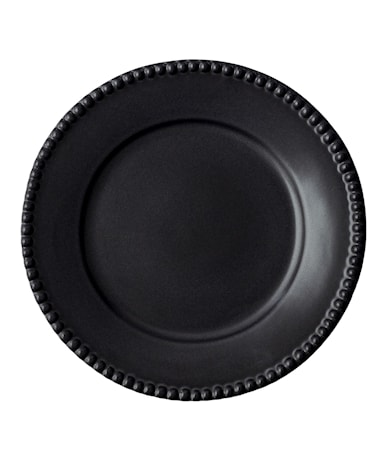 DARIA Middagstallrik Svart 28 cm 2-pack