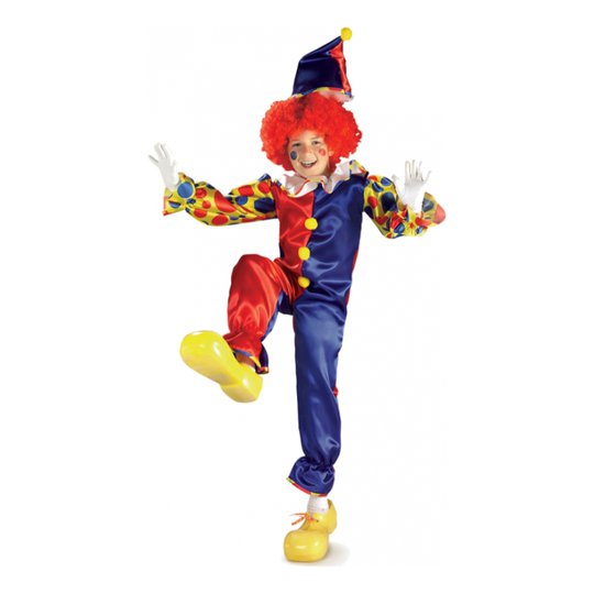 Bubbles the Clown Barn Maskeraddräkt - Small