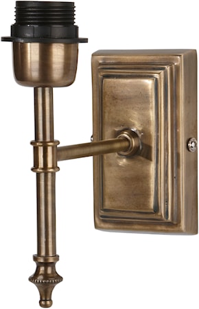 Classic Vägglampa Antikmässing 20cm