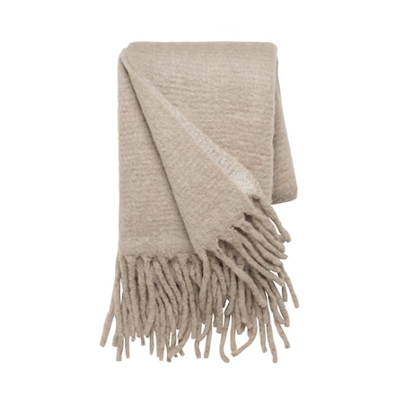 Pläd Mathea 130x170 cm Beige