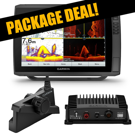 Garmin ECHOMAP Ultra 122sv + LiveScope Plus livepaket