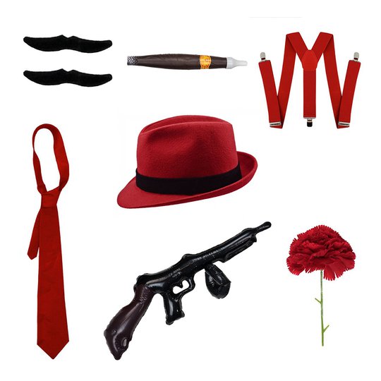 Gangster Röd Tillbehörskit