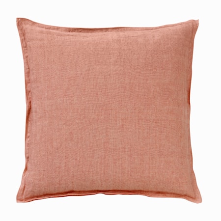 Kuddfodral Linne 50x50 cm Terracotta