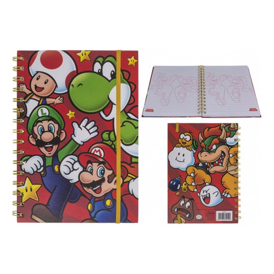 Anteckningsblock Super Mario