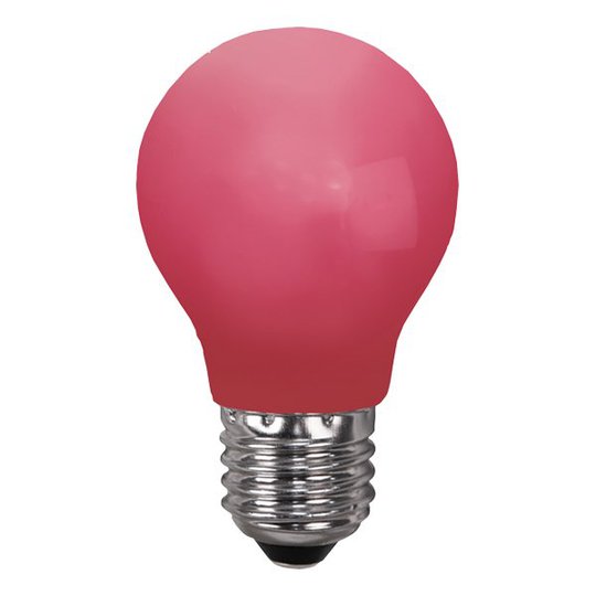 LED-Lampa E27 - Röd