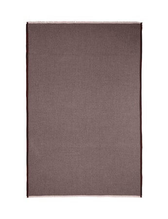 Herringbone Pläd Baby Alpacka Ull Chocolate/Beige