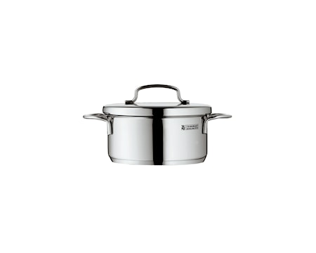 Mini Cook Låg Gryta 0,7L med lock, Stål