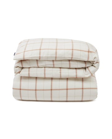 Påslakan Rutig Bomull/Kashmir flanell