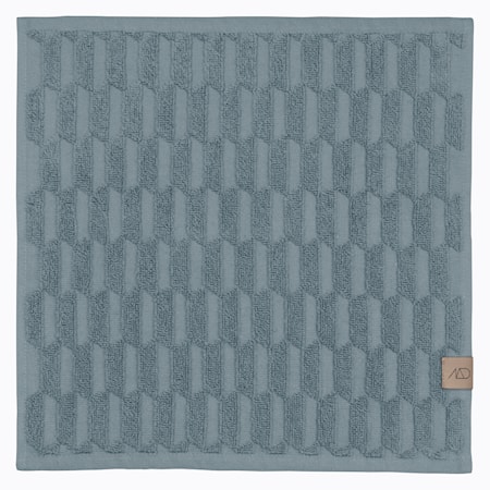 Geo Gästhandduk 3-pack 30x30 cm Stone blue