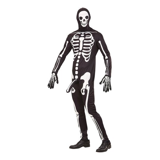 Välhängt Skelett Maskeraddräkt - Small