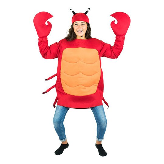 Krabba Maskeraddräkt - One size