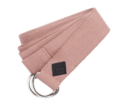 YOGA Träningsbälte Bomull Rose