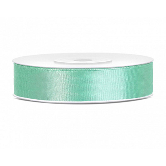 Satinband Mint - 12 mm x 25 m