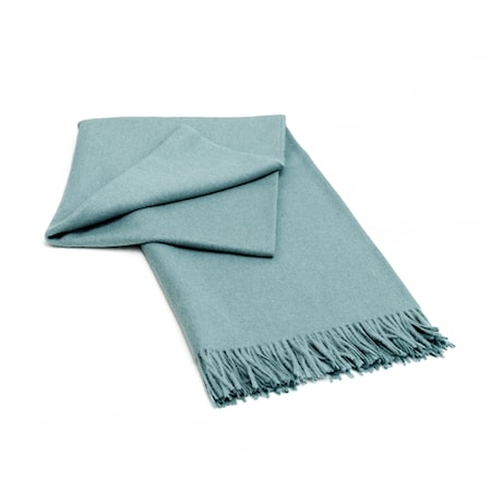 Classic throw pläd – Jade green