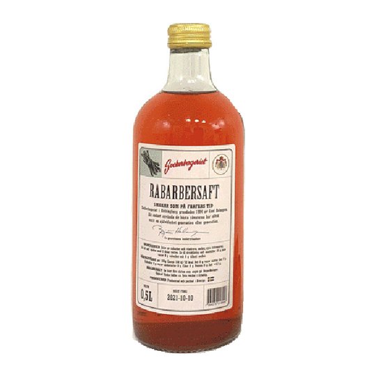 Sockerbageriets Rabarbersaft - 500 ml