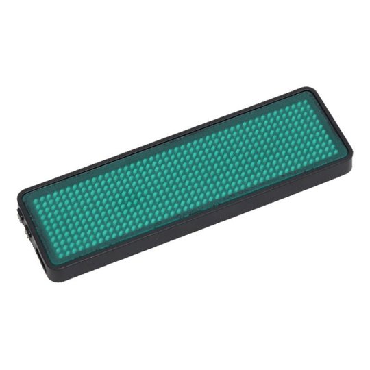 LED Namnbricka - Grön