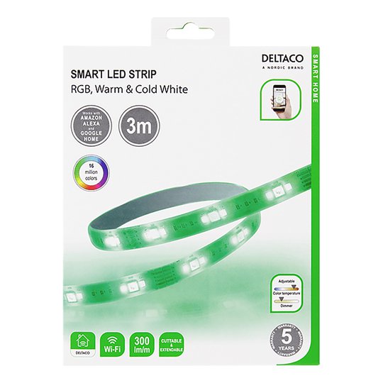 Deltaco Smart Home LED-List