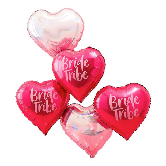 Folieballonger Bride Tribe - 5-pack