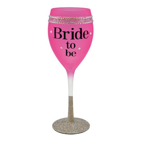 Vinglas Rosa Bride To Be