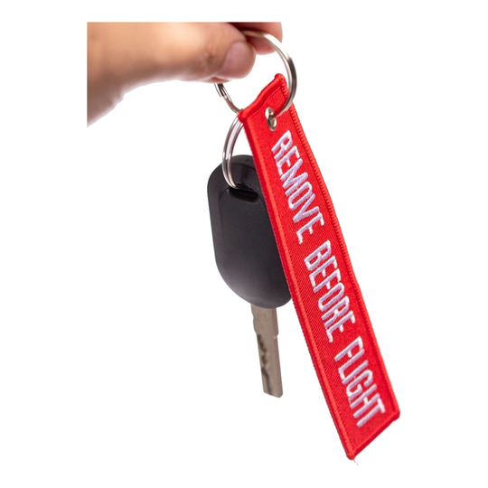 Remove Before Flight Nyckelring