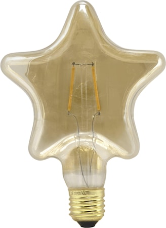 Shaped LED Filament Guld Stjärna