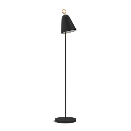Bella Golvlampa Ø20 Cm Mattsvart