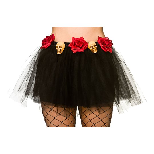 Day of the Dead Ballerinakjol - One size