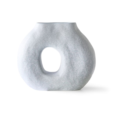 organic Circle Vas Matt Ice Blue
