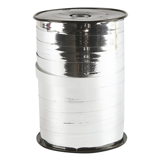 Presentsnöre Metallic Silver - 250 meter