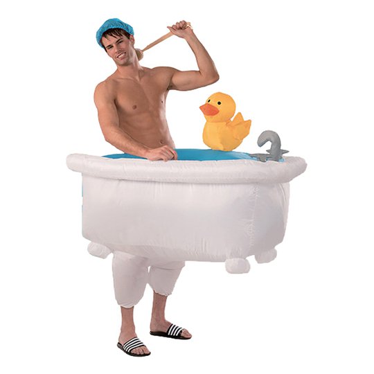 Uppblåsbart Badkar Maskeraddräkt - One size
