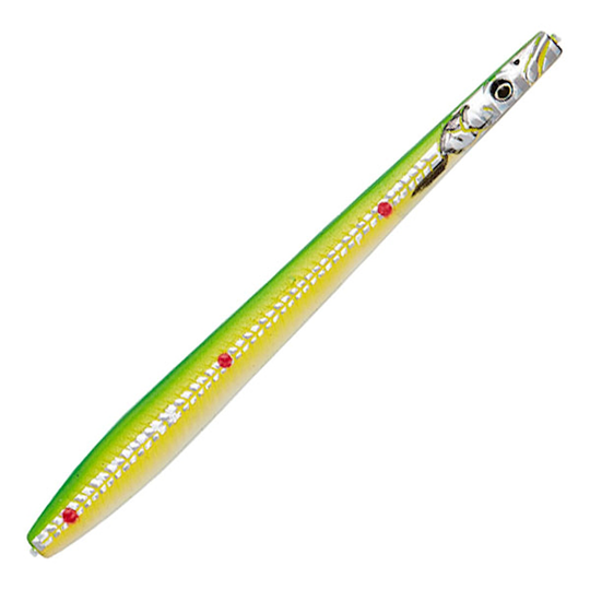 Savage Gear Line-Thru Sandeel Nail 20 g Fluo Green