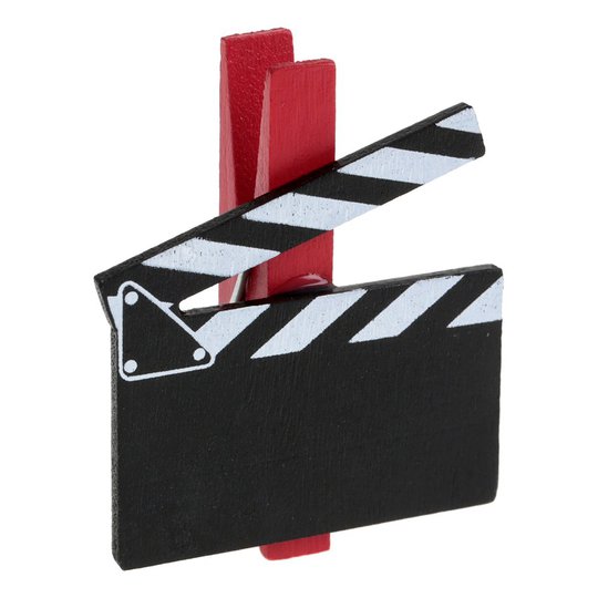 Dekoration på Klämma Hollywood - 6-pack