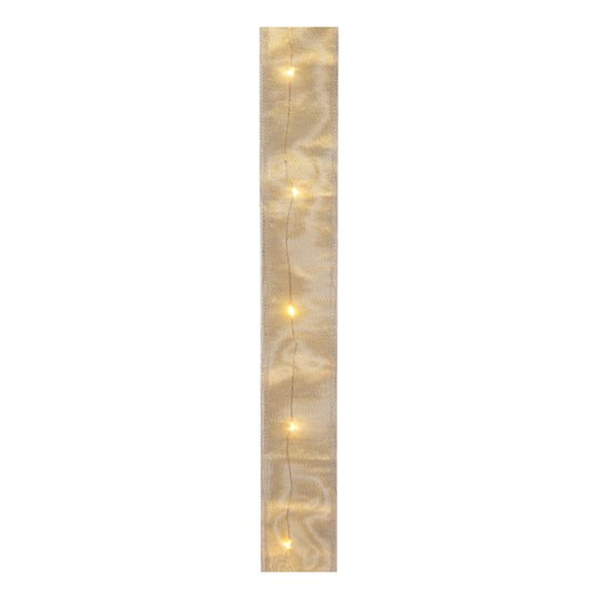 Dekorationssnöre Guld med LED
