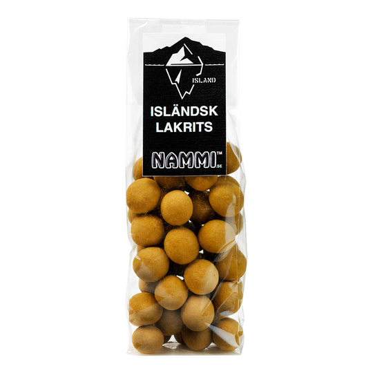 Nammi Sterkar Djúpur Isländsk Lakrits - 140 gram