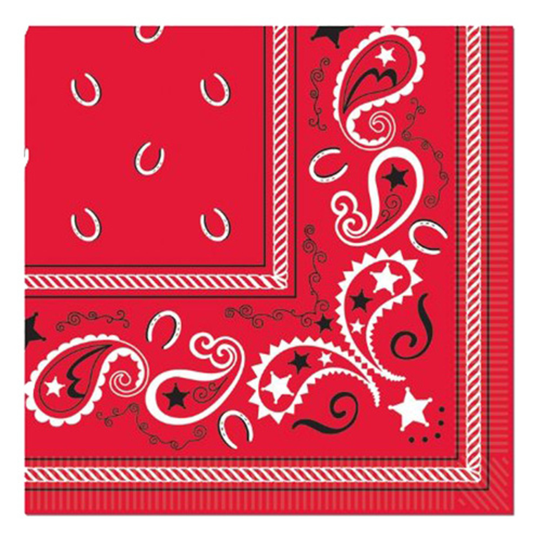 Bandana Kaffeservetter - 16-pack