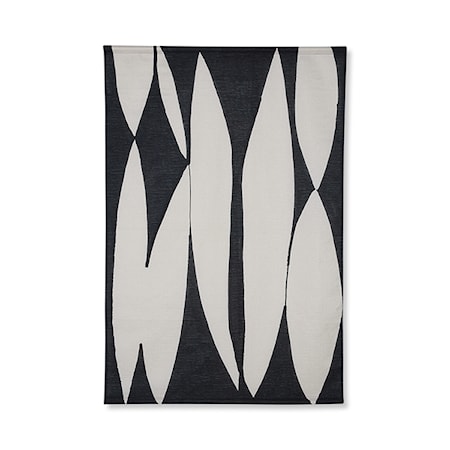 Abstract Väggdekoration Svart/Vit