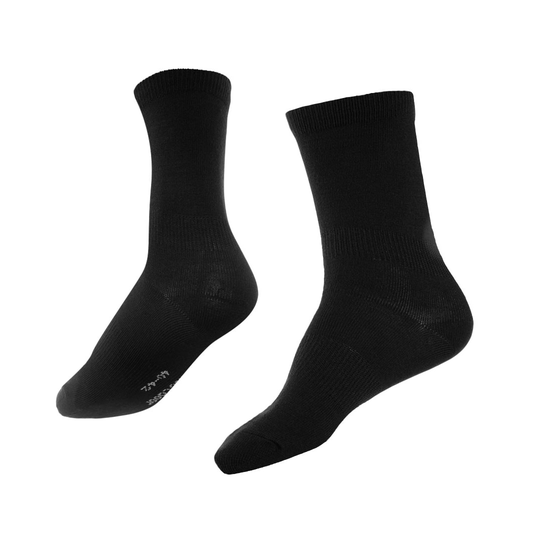 North Outdoor All Day Basic merinosockor svarta 45-47