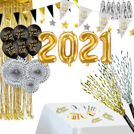Nyår 2021 Dekorationspaket Deluxe