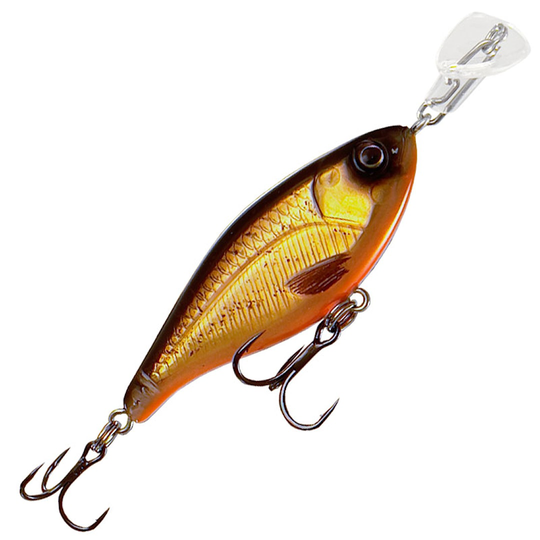 Headbanger Cranky Shad 6,4 cm wobbler Dirty Roach