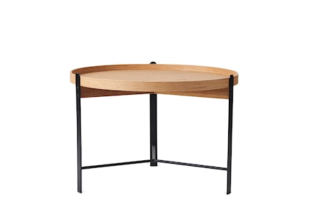 Compose Soffbord Ek Svart Ø70 cm