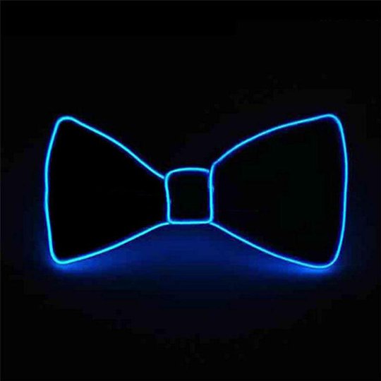 El Wire LED Fluga - Blå