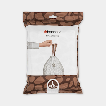 PerfectFit Avfallspåsar L, 40-45 liter [40 st påsar per förpackning]